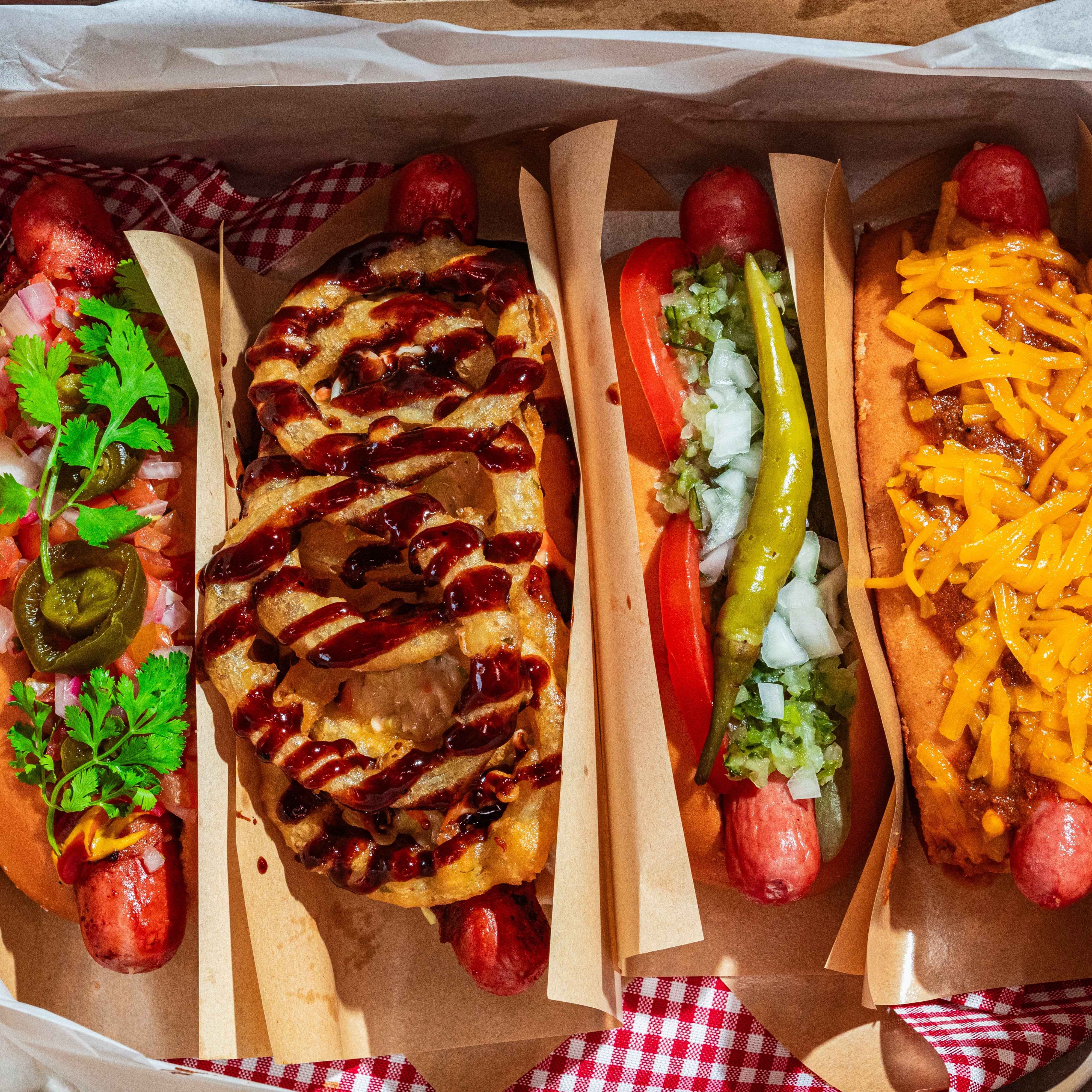 Box of Hotdogs