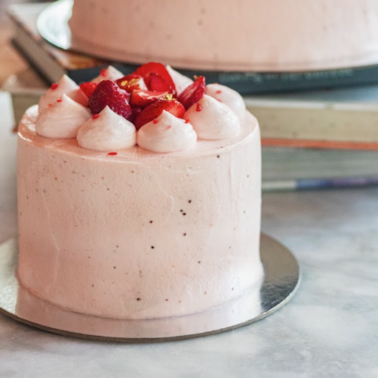 Strawberry Cream Cake (For Pick-up Only)