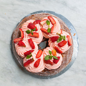Strawberry Cream Cronut Cake (For Pick Up Only)