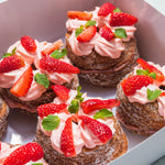 Load image into Gallery viewer, Strawberry Cream Cronuts
