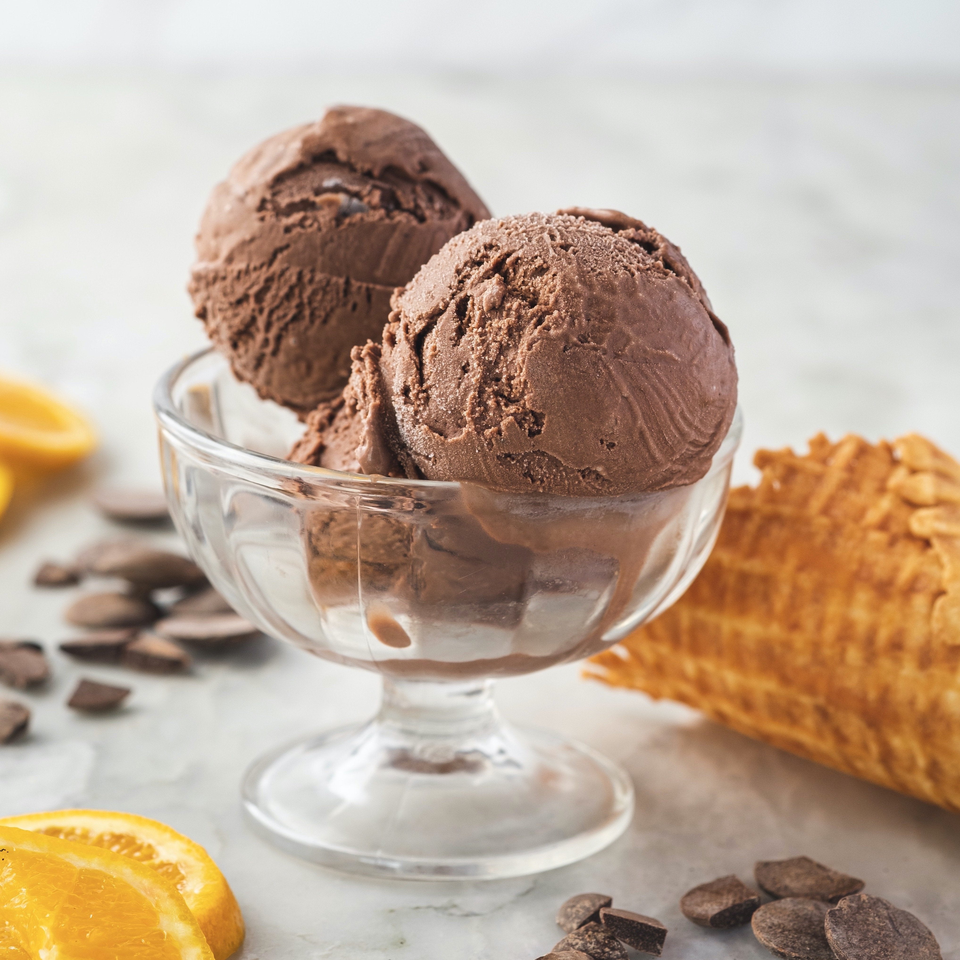 Chocolate Orange Ice Cream - Wildflour To-Go