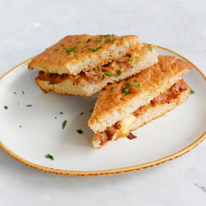 Braised Lamb Grilled Cheese