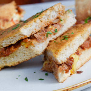 Braised Lamb Grilled Cheese