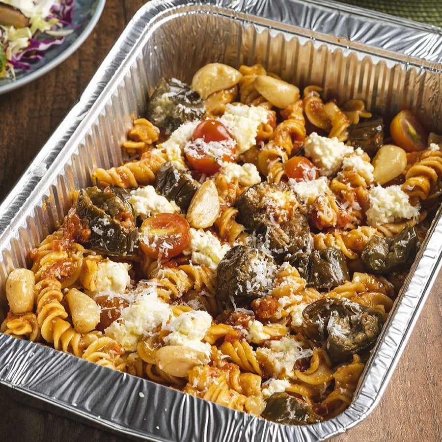 Wildflour's signature pasta alla norma Wildflour ToGo