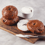 Load image into Gallery viewer, Cranberry Walnut Bagel - Wildflour To-Go
