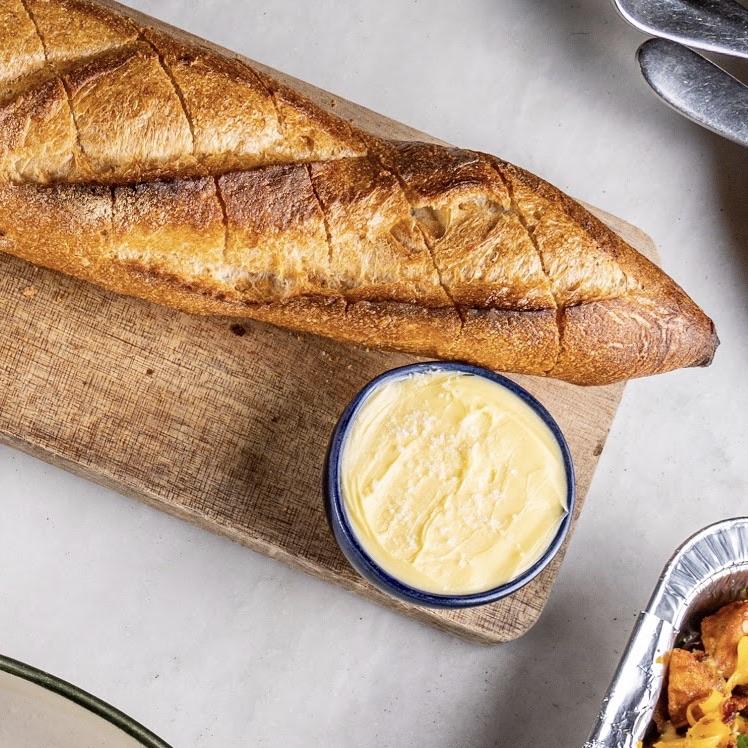 Warm Baguette and Butter - Wildflour To-Go