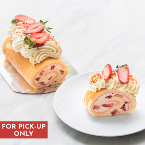 Strawberry Swiss Roll (For Pick-up Only)